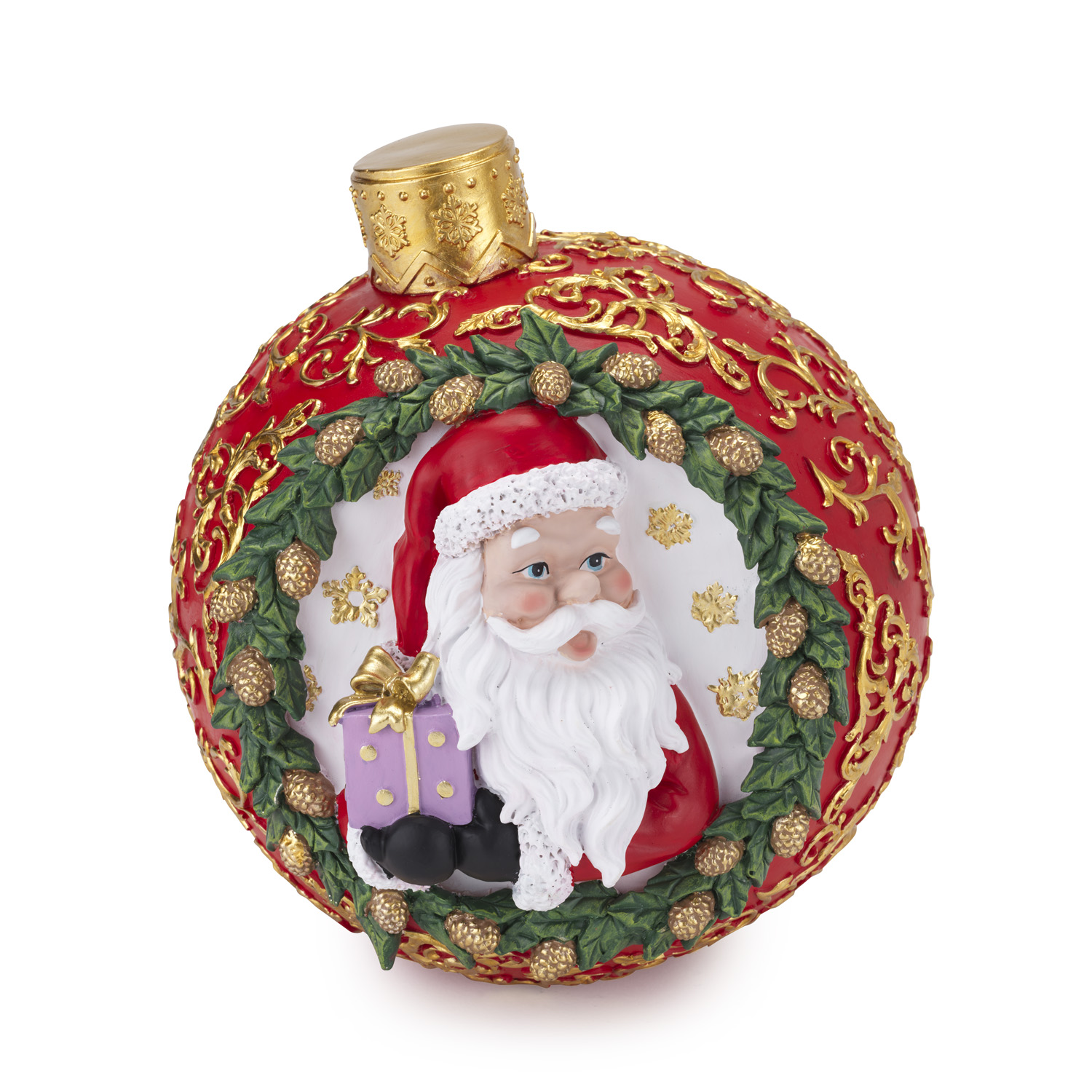 SFERA BABBO NATALE ROSSA